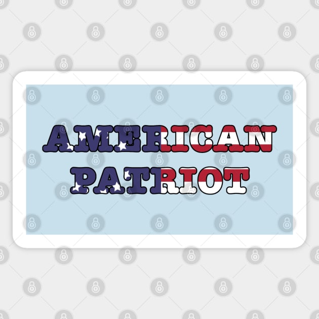 American Patriot Sticker by Aeriskate